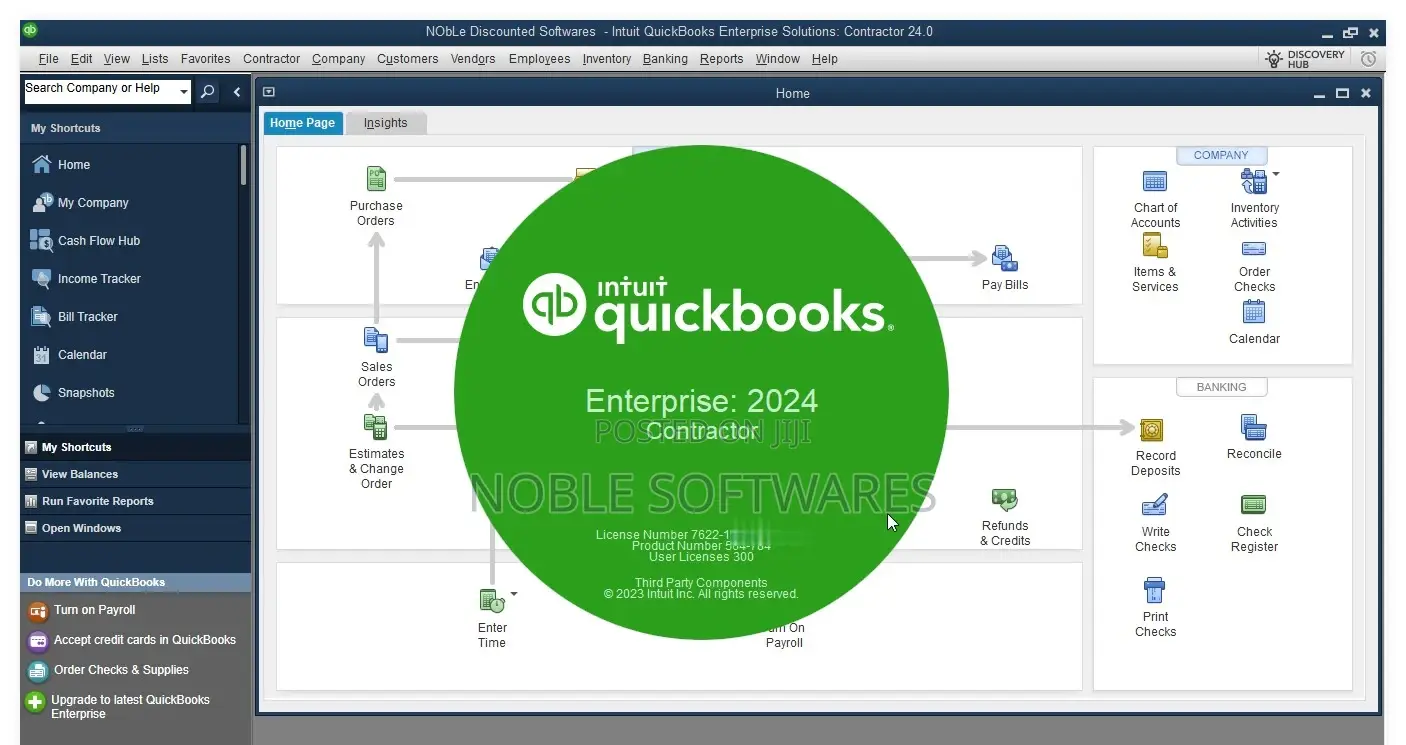 Intuit Quickbooks Enterprise 2024 - ( Contractor Edition )
