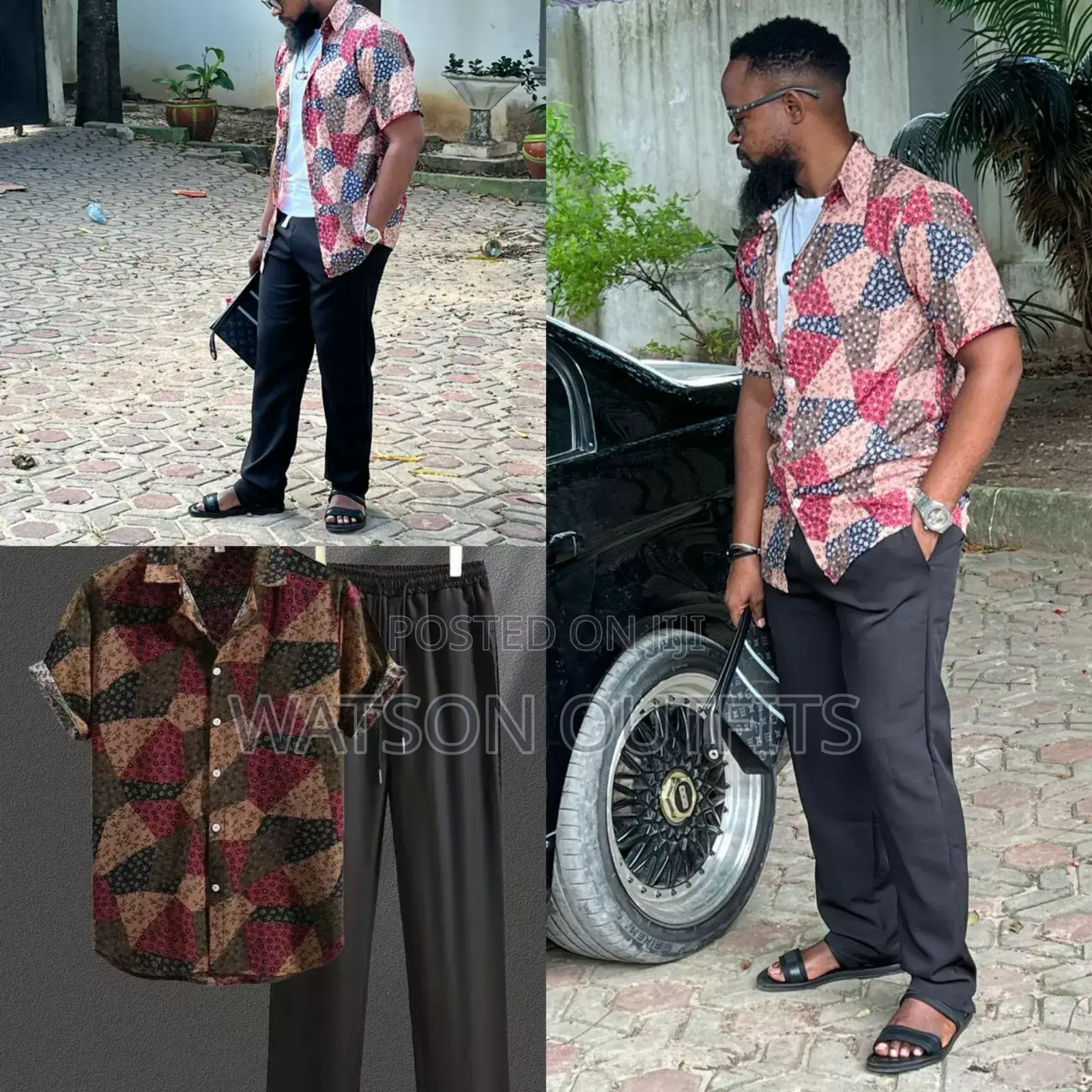 Two Pieces Pant Shirt Wear