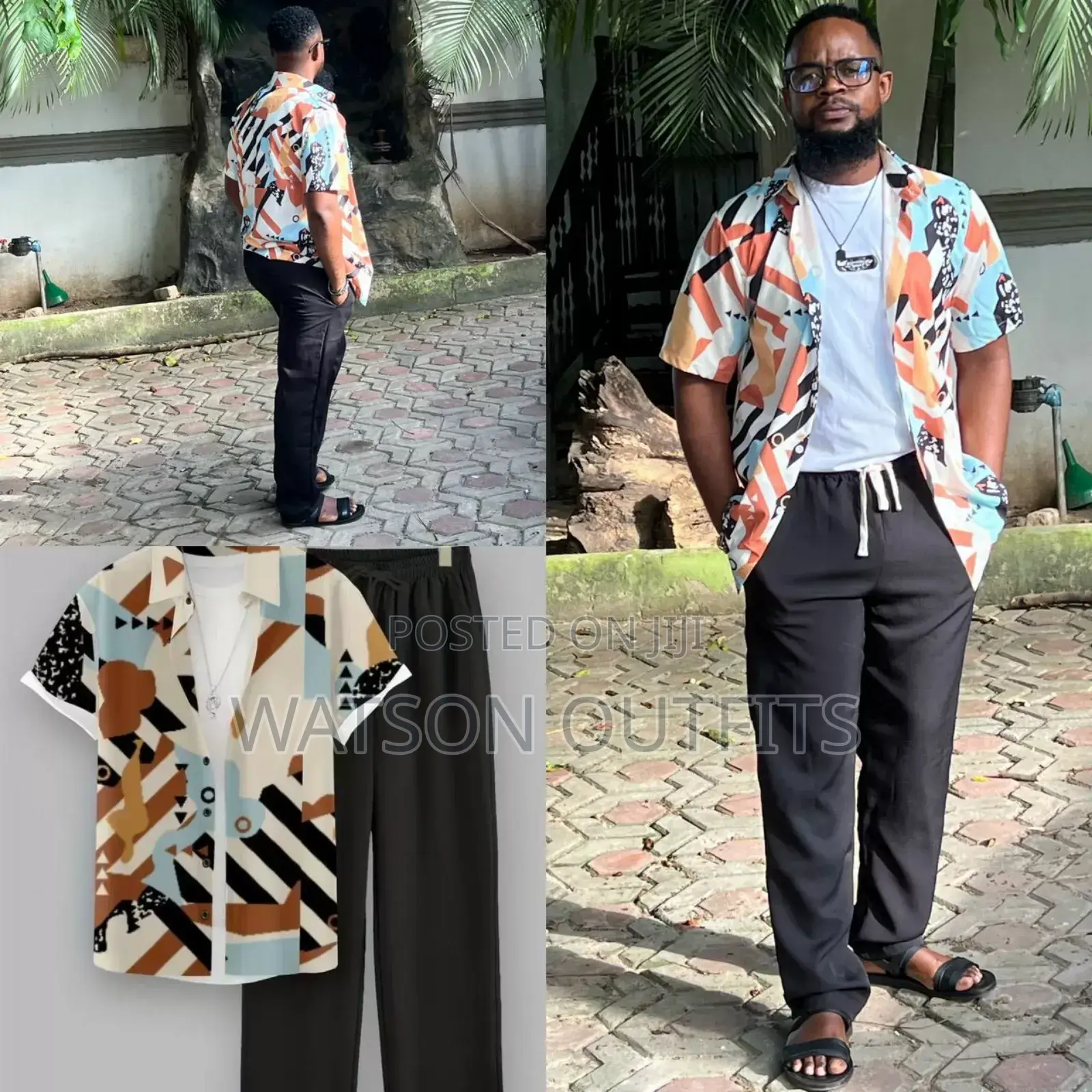 Two Pieces Pant Shirt Wear