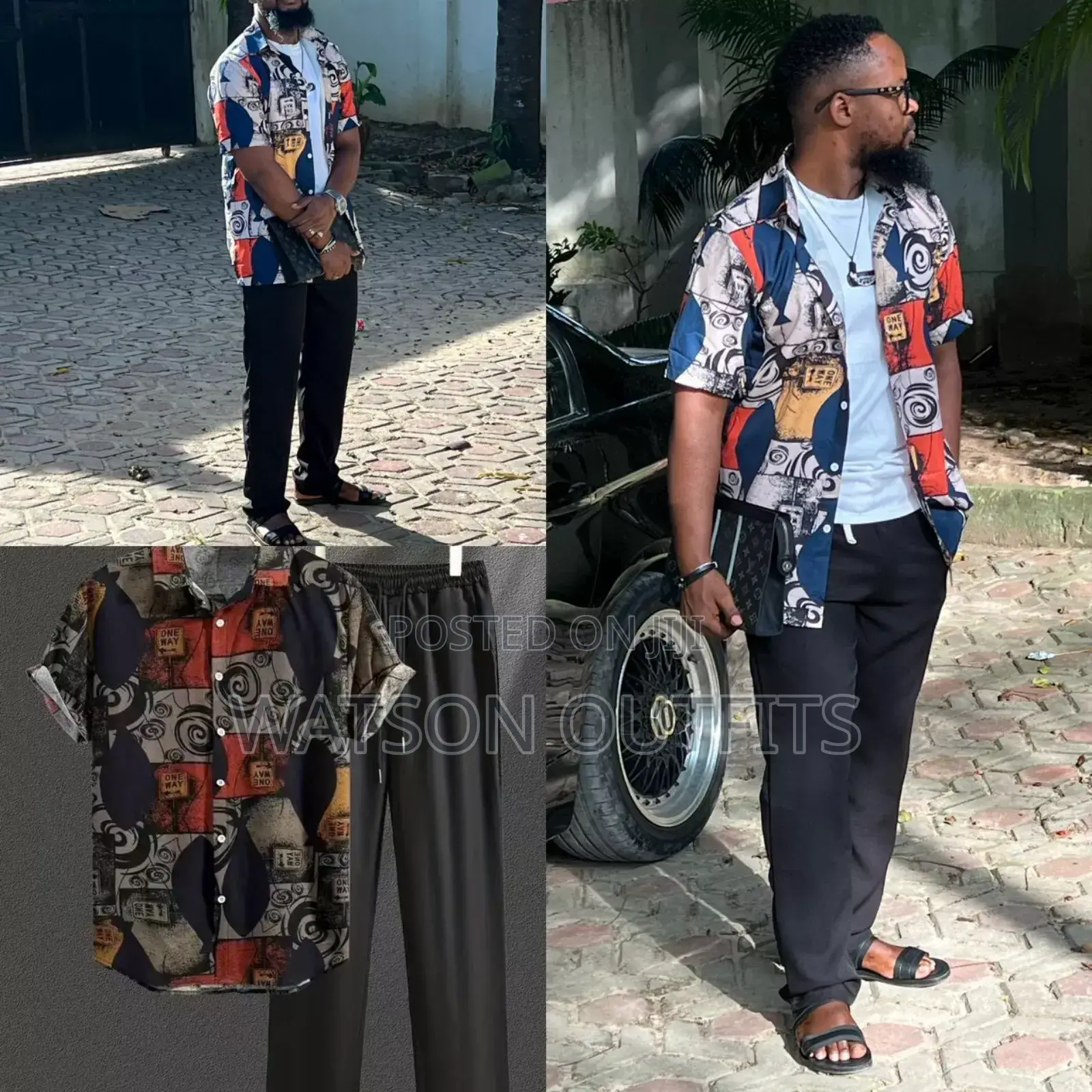 Two Pieces Pant Shirt Wear