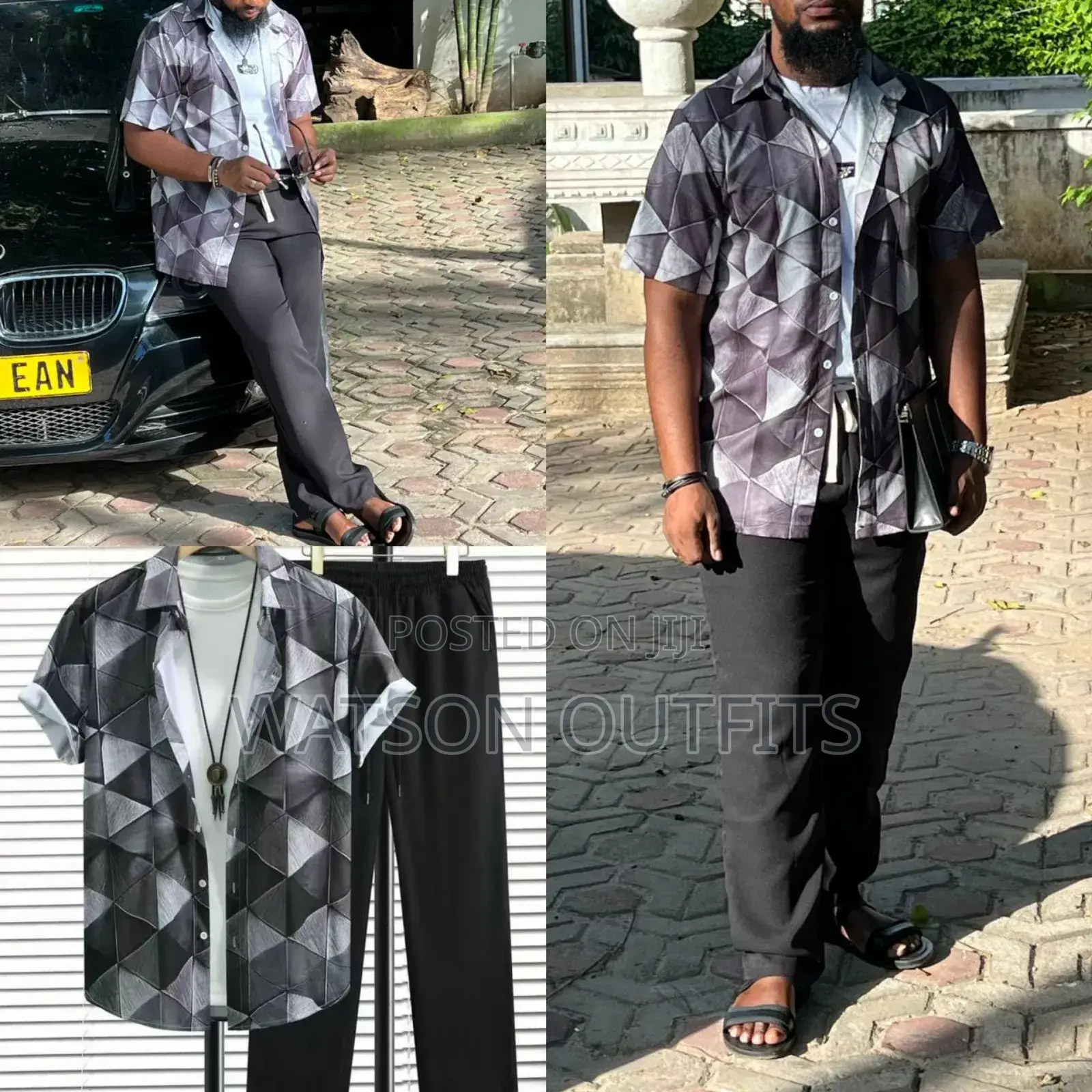 Two Pieces Pant Shirt Wear