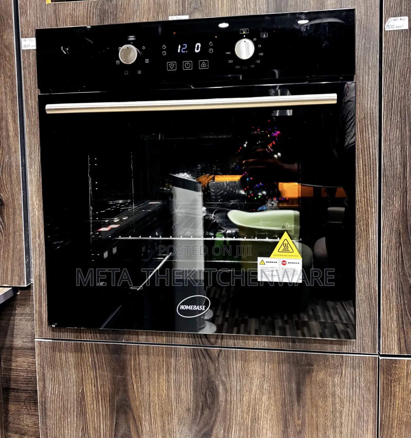 Homebase Built in Electric Oven With Timer 67L