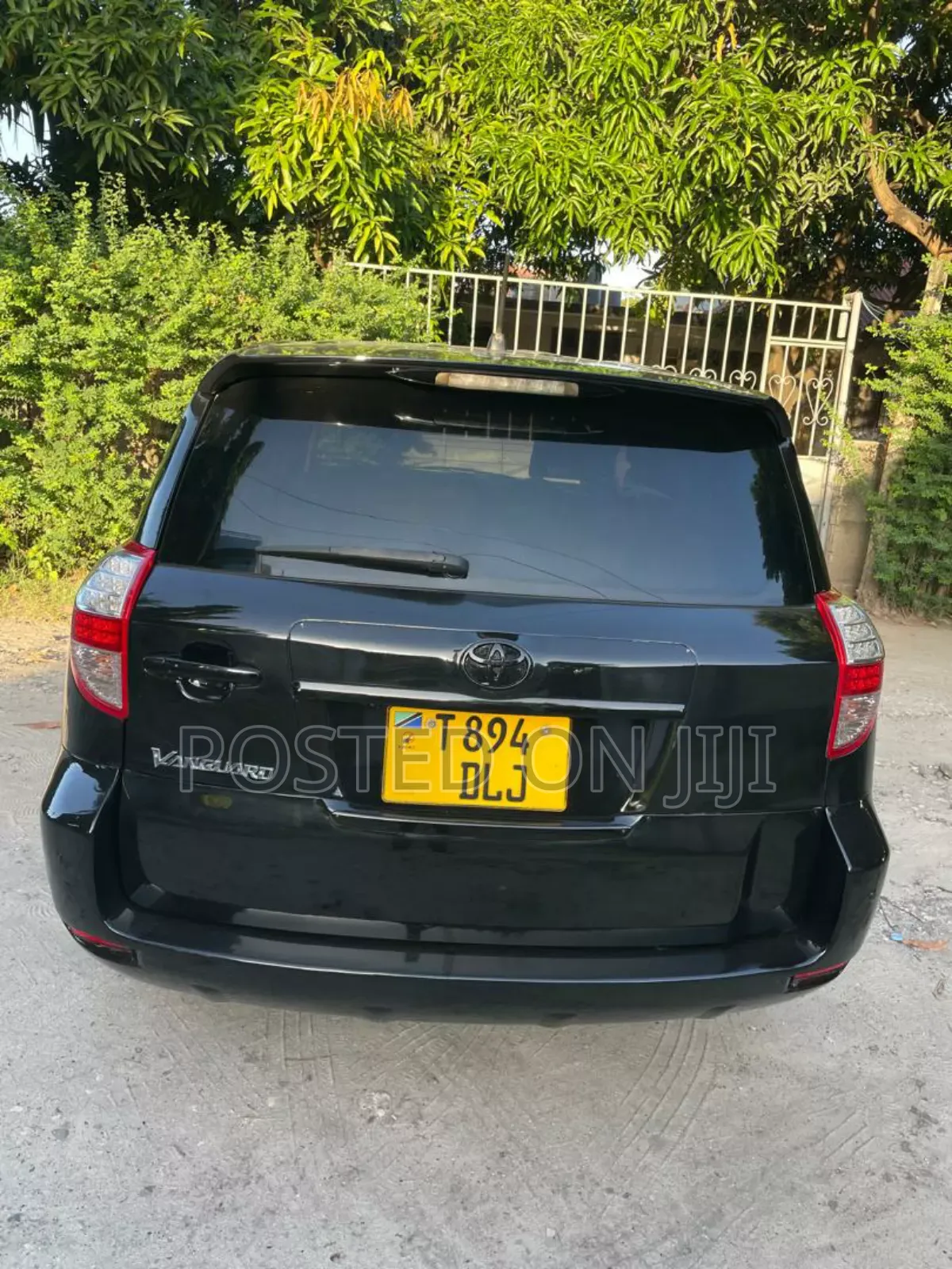 Toyota Vanguard 2008 Black