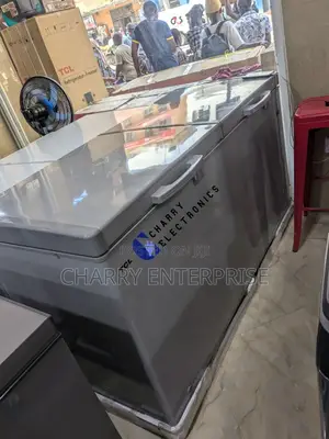 ORIGINAL TCL Chest Freezer Double Door With Handles 508l