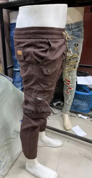 2025 Male's Multi Pocket Cargo Pants/Joggers and Streetwear