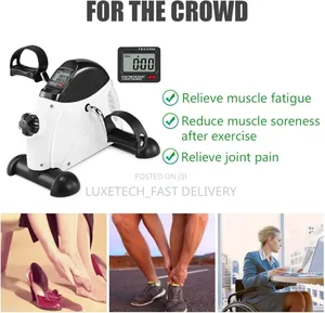 Pedal Exerciser Under Desk Bike With LCD Monitor for Elderly