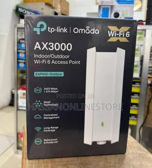 Tp-Link Eap650-Outdoor Ax3000 Wireless Dualband Access Point