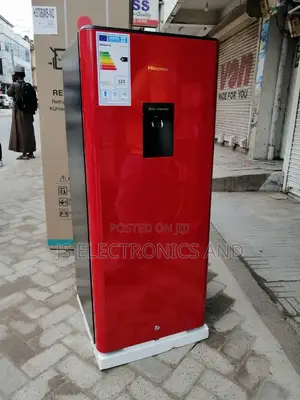 Hisense Friji Lita 177 Ina Water Dispenser Rangi Nyekundu