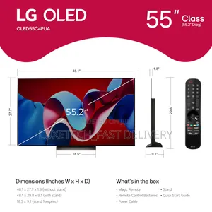 LG 55 Inches Class OLED Evo C4 Series Smart TV Processor