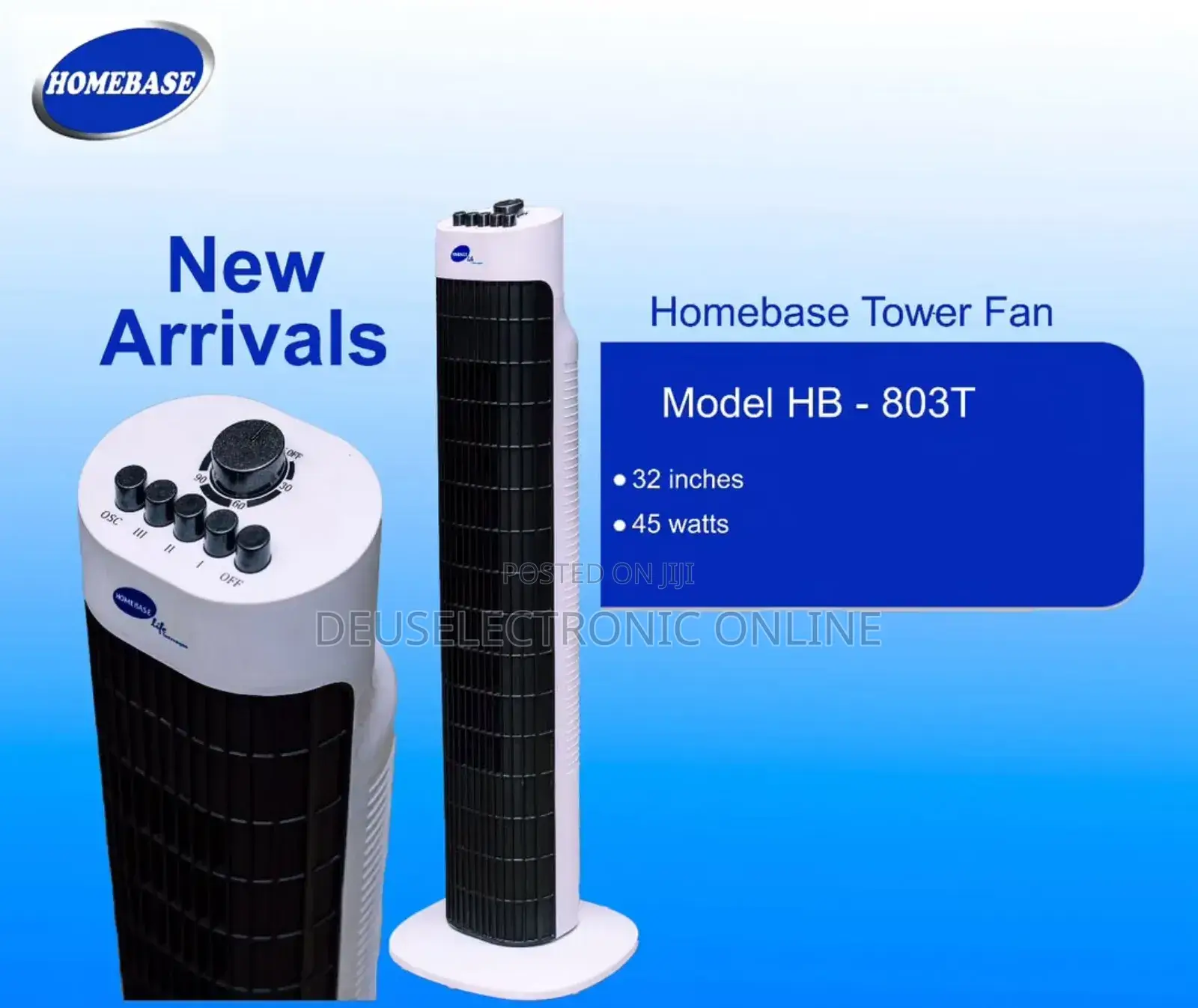 Tower Fan 32 Inches
