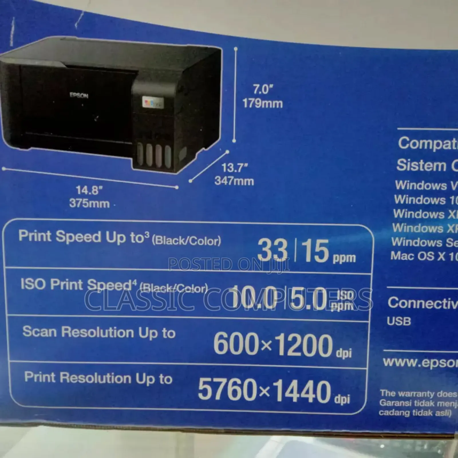 Epson Ecotank L3210