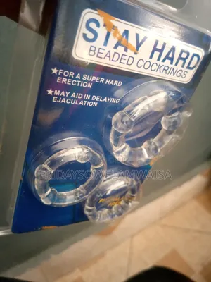 Stay Hard Beaded Cockrings