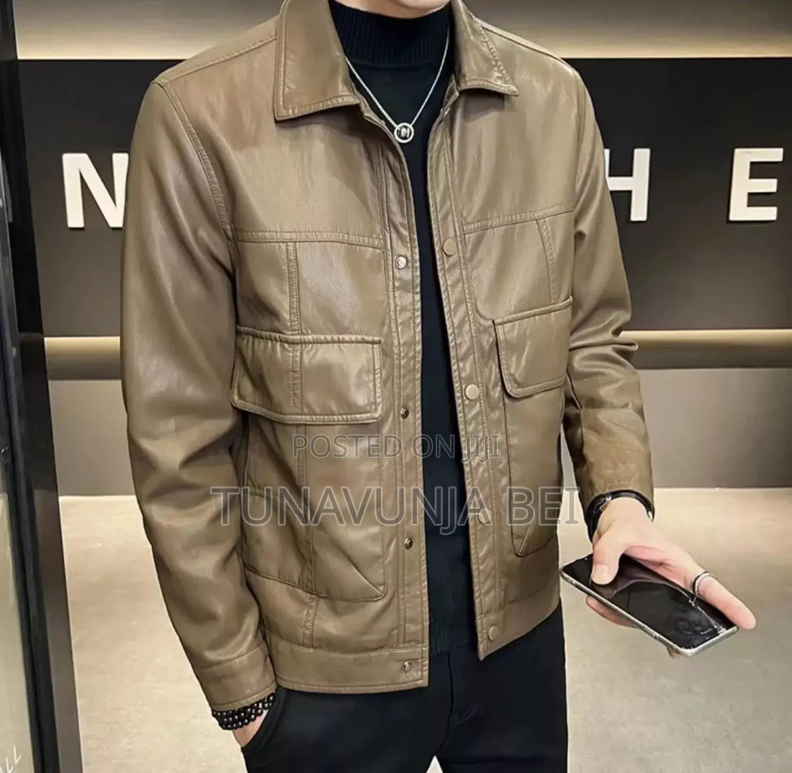Leather Coat