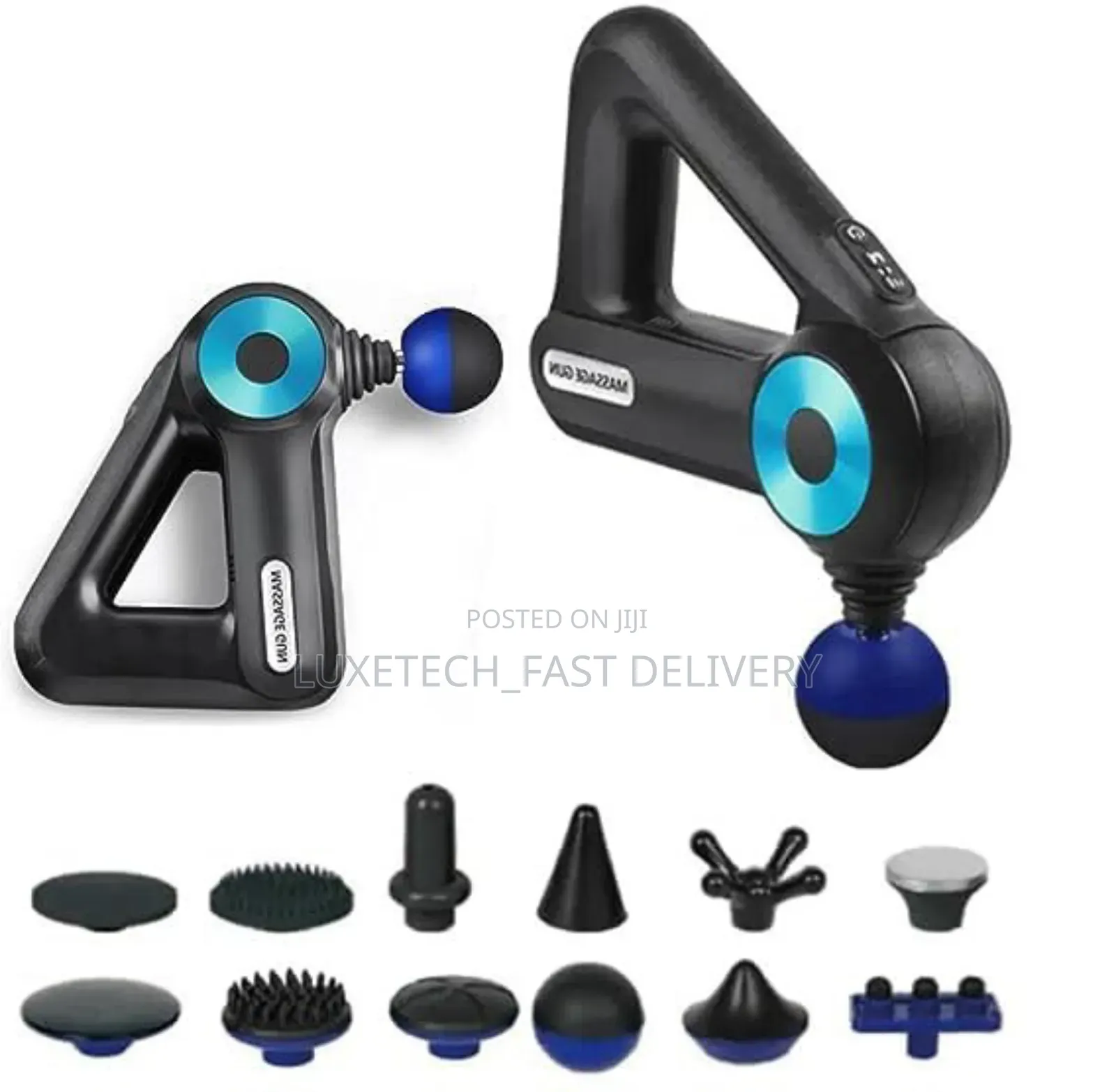 Massage Gun With 12 Different Replacement Massage Heads