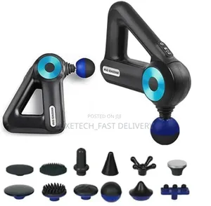 Massage Gun With 12 Different Replacement Massage Heads
