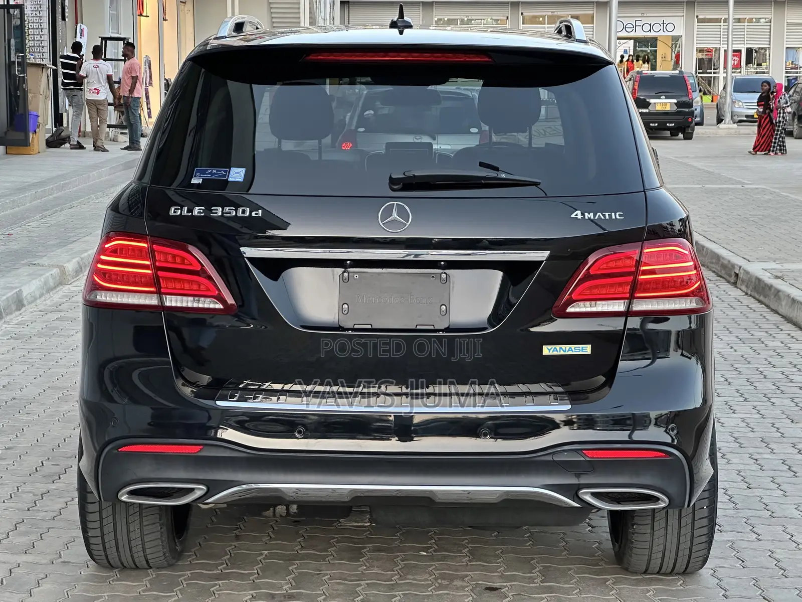 Mercedes-Benz GLE-Class GLE 350d 4MATIC 2016 Black