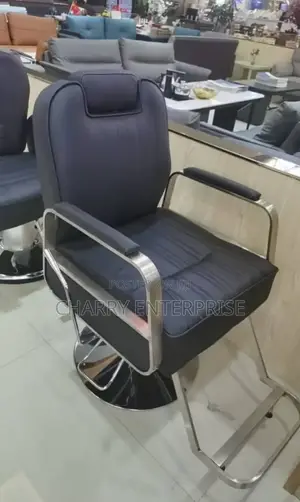 Modern Black Top Classic Hairdressing Barber Chair