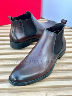 Pure Leather Boots/Clarks Travolta New Original