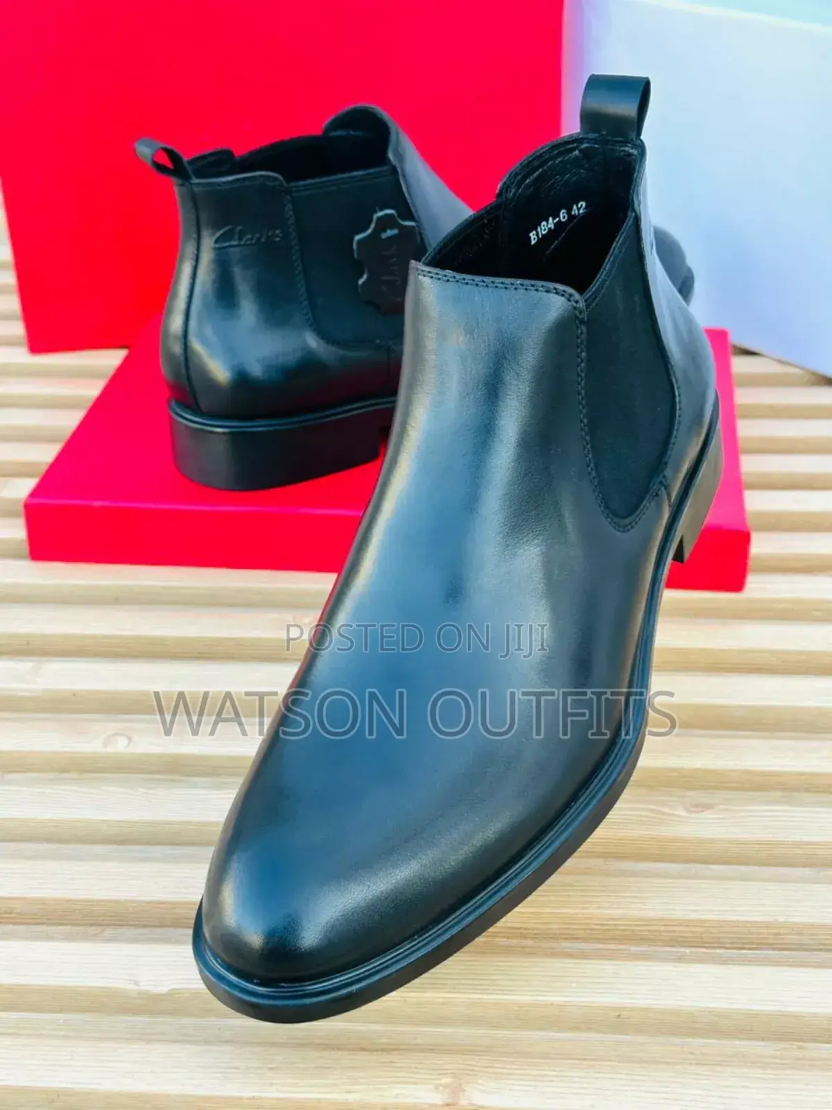 Pure Leather Boots/Clarks Travolta New Original
