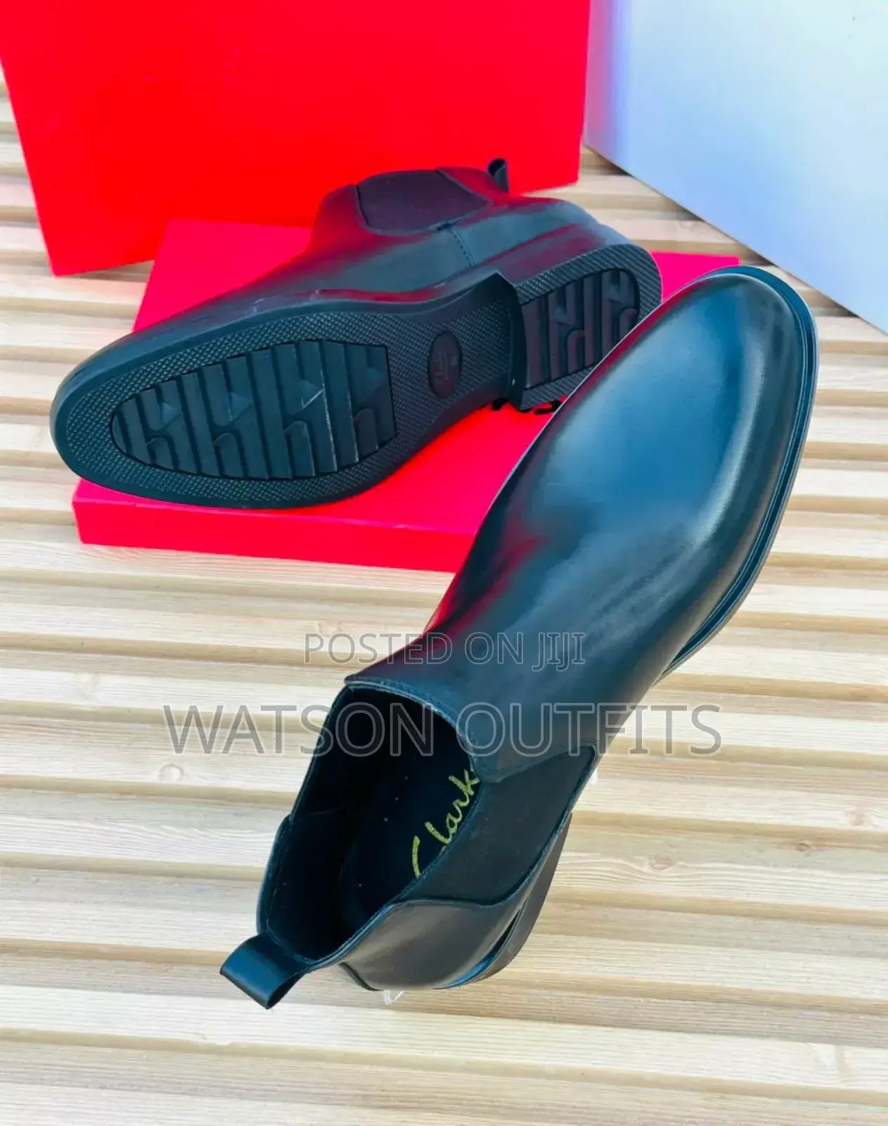 Pure Leather Boots/Clarks Travolta New Original