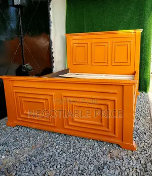 Kitanda Cha Mbao 5×6 Kipya