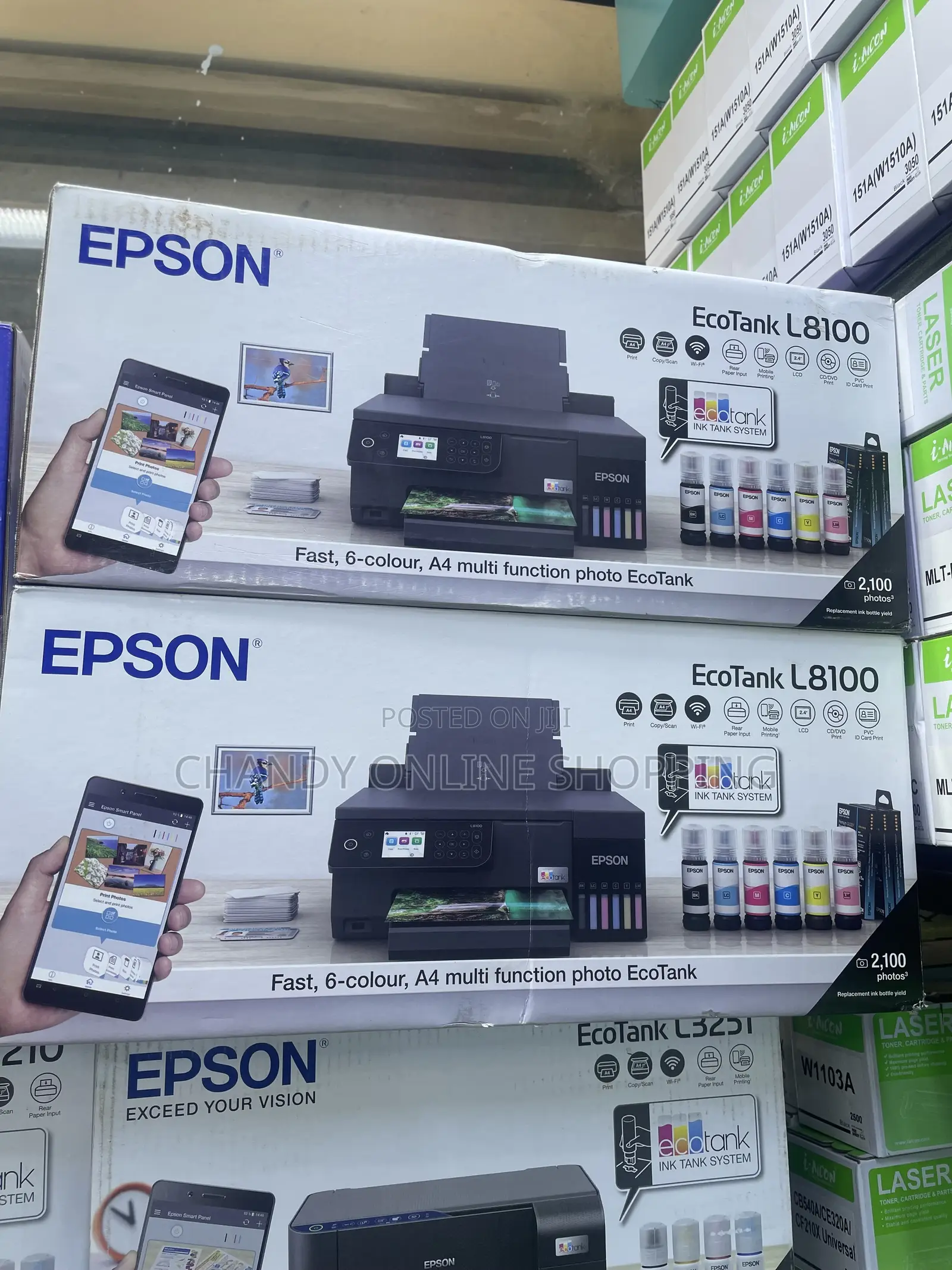 EPSON Ecotank L8100 A4 Multi Function 6-Color