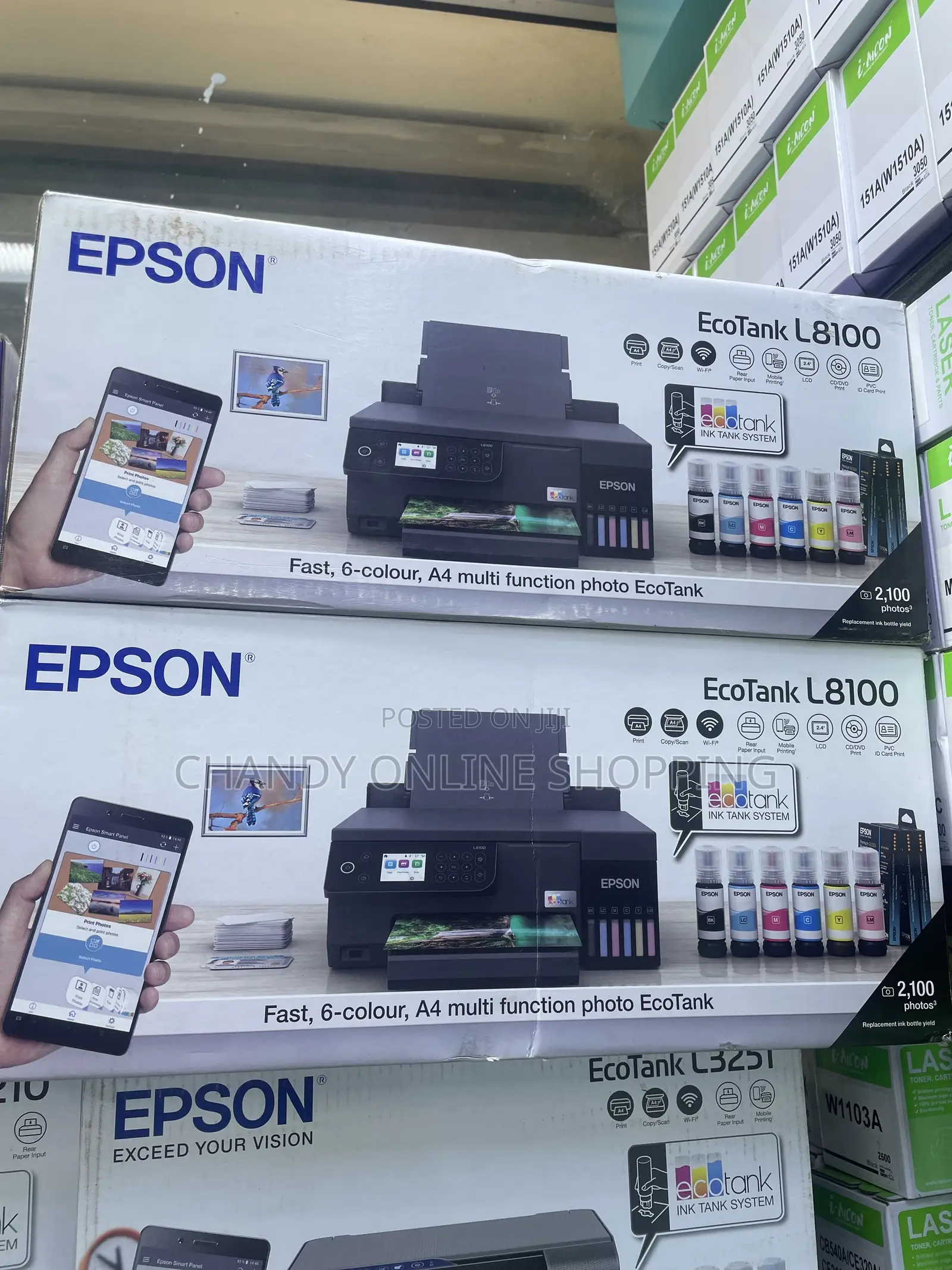 EPSON Ecotank L8100 A4 Multi Function 6-Color