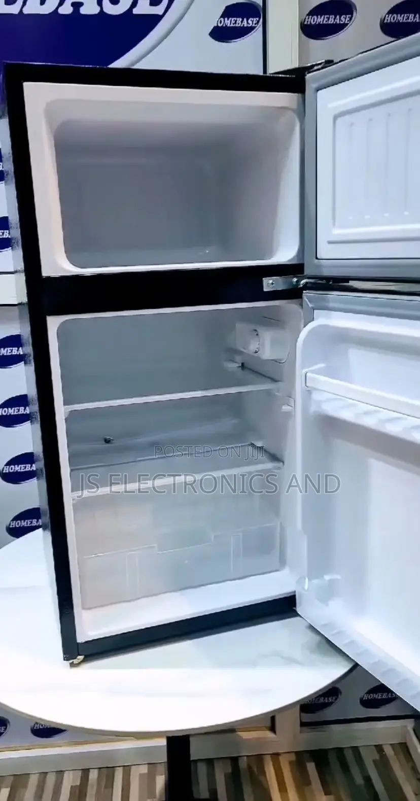 Homebase Friji 90 Liter Ni Milango Miwili Ni Imara Original