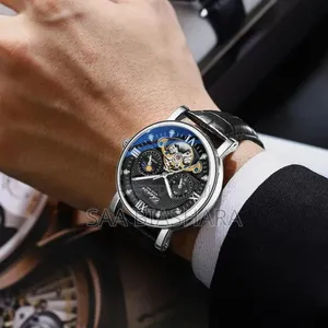 Chenxy 8872 Watch Men Mechanical Automatic Black
