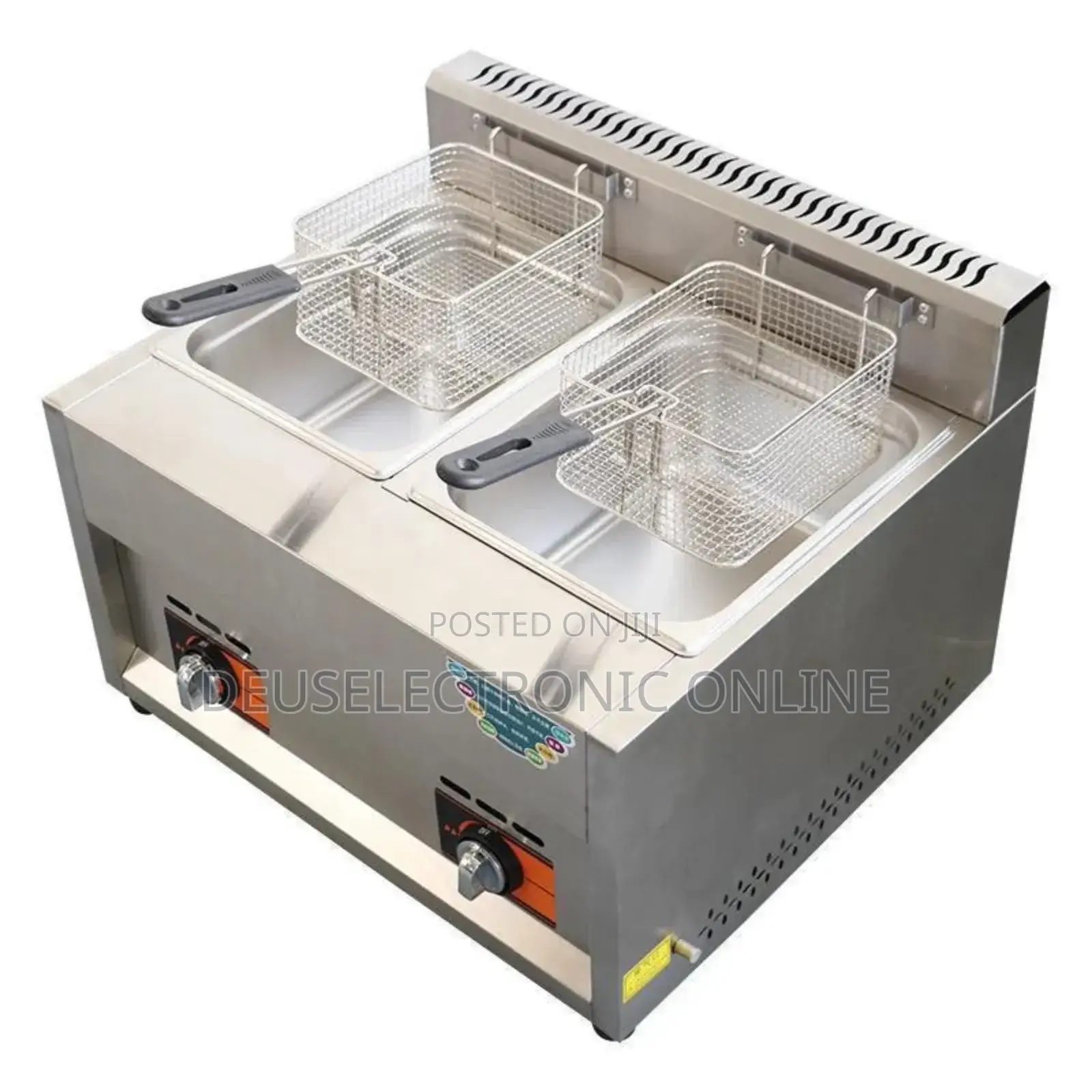 *Deep Fryer Double Gas 12L