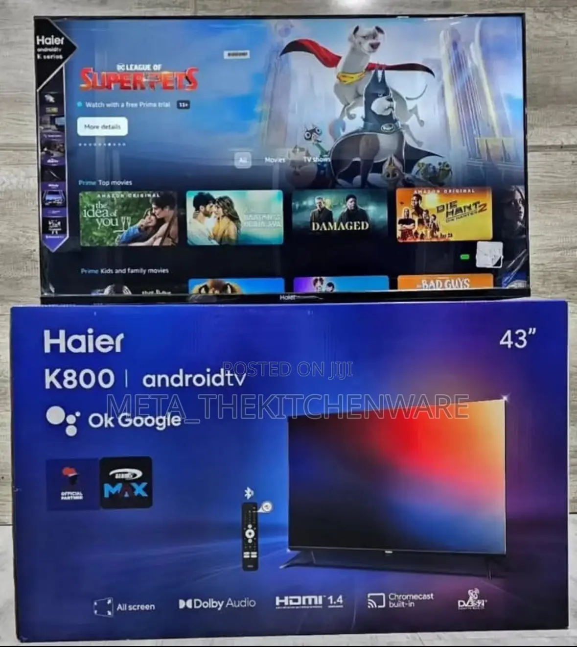 Haier Smart Android TV 43inch