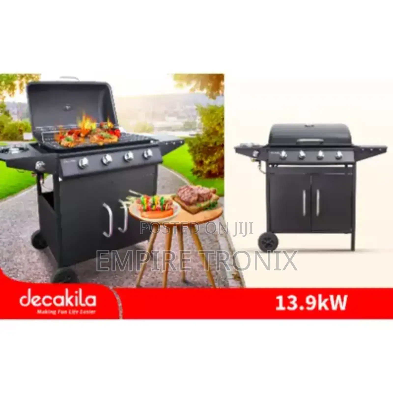 Decakila Gas BBQ Grill (KMGS006B)
