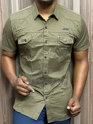 Men's Shirts Jeep Green