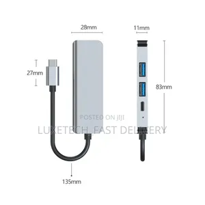 Type-C Hub Adapter 4 in 1