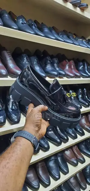 Big Heels Men Shoes New Original