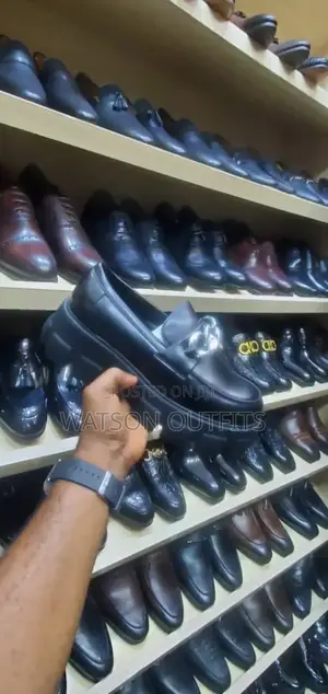 Big Heels Men Shoes New Original