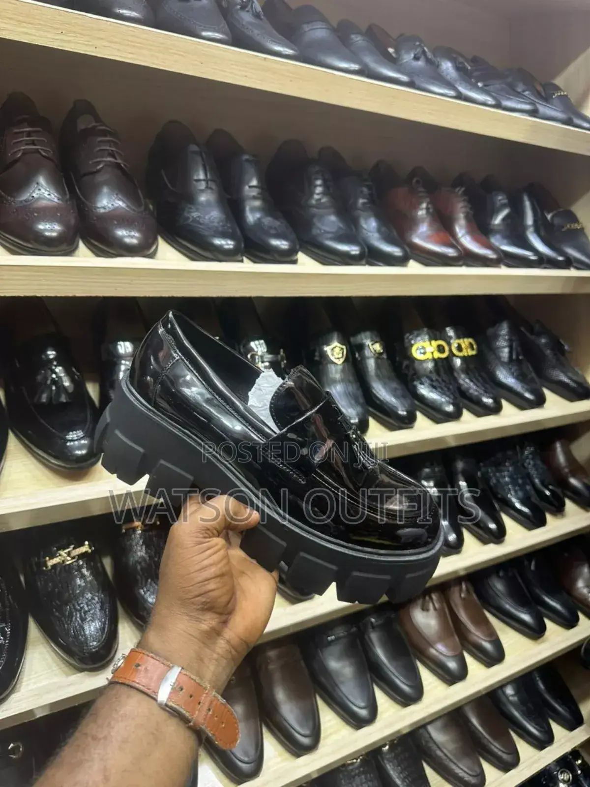 Big Heels Men Shoes New Original