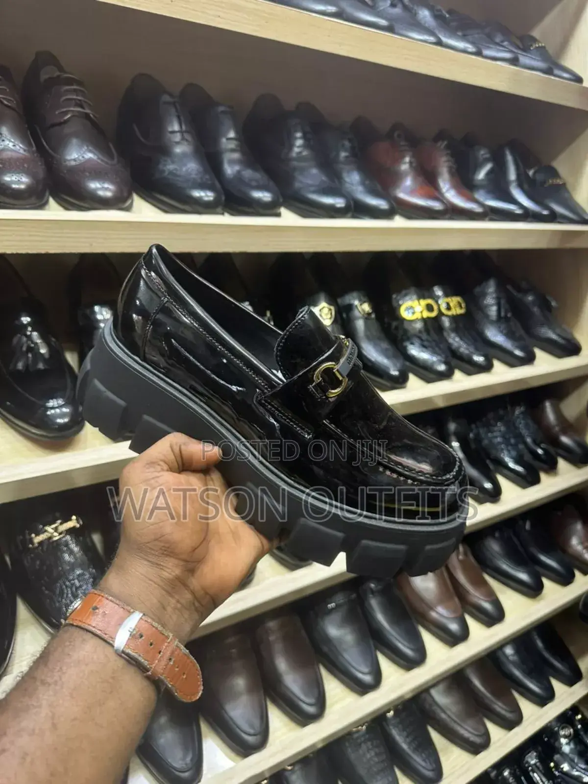 Big Heels Men Shoes New Original