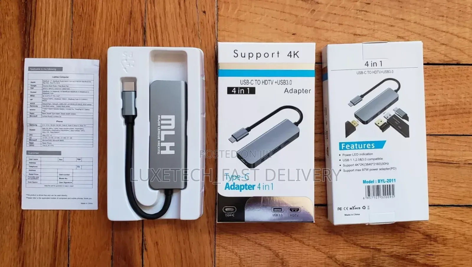 Usb-C 4 in 1 Multiport Hub