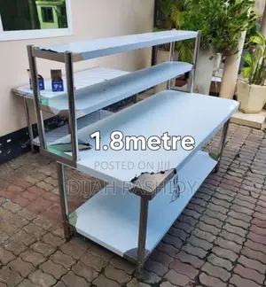 Stanless Steel Working Table With Shelf