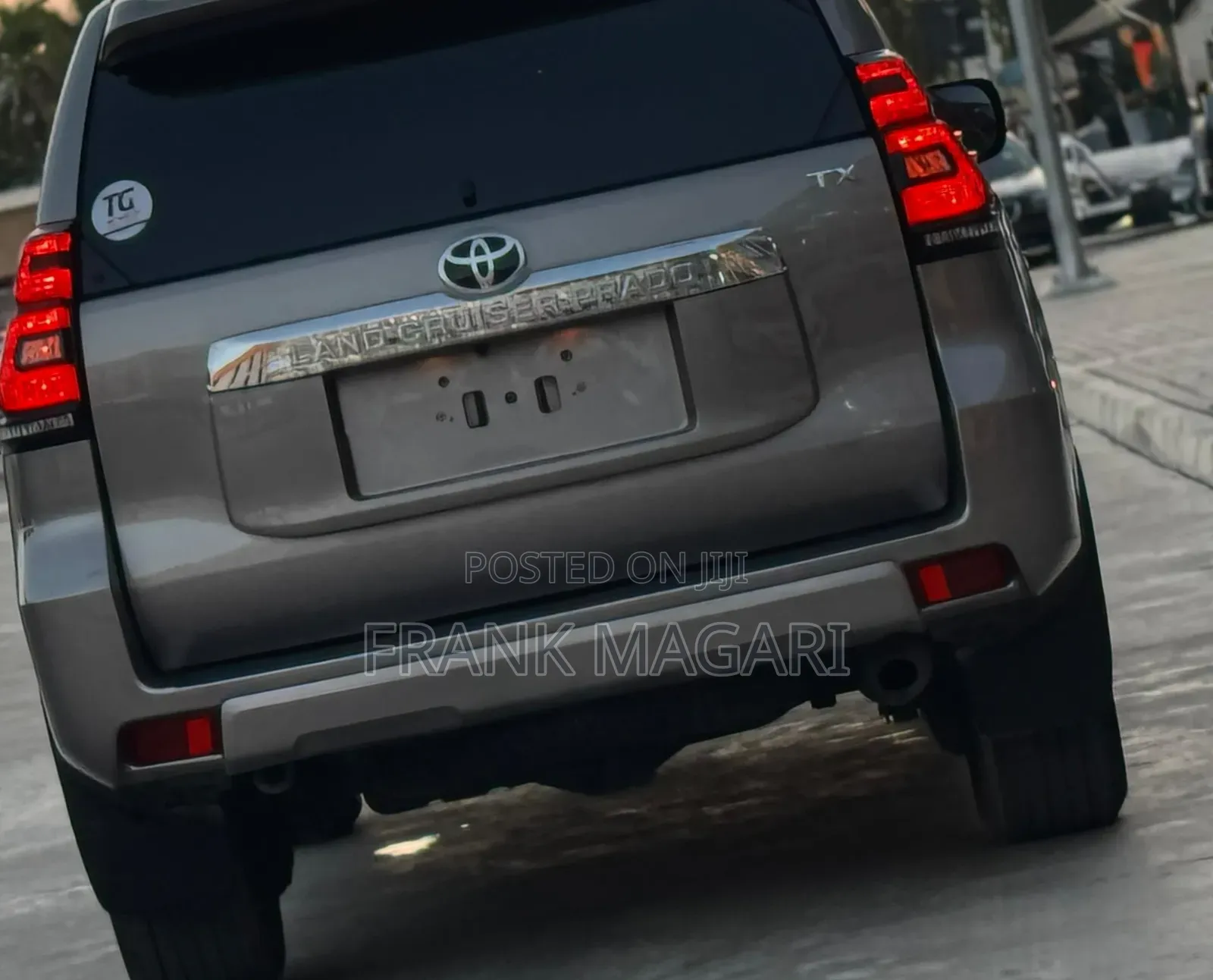 Toyota Land Cruiser Prado 2022 Gray