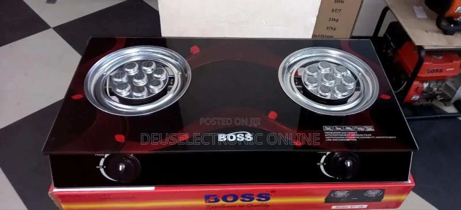 Jiko La KIOO 2 Plates Gas