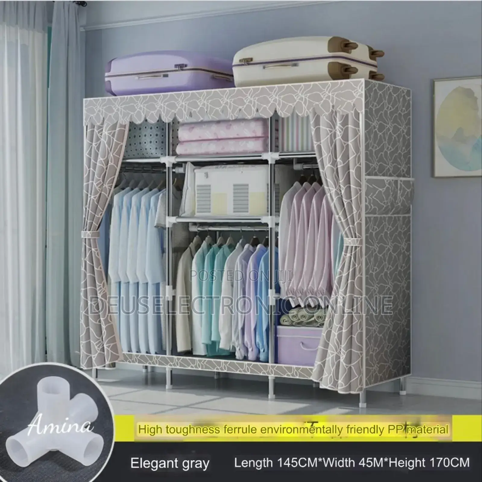 Storage Wardrobe 3 Door (Bomba Nenee)