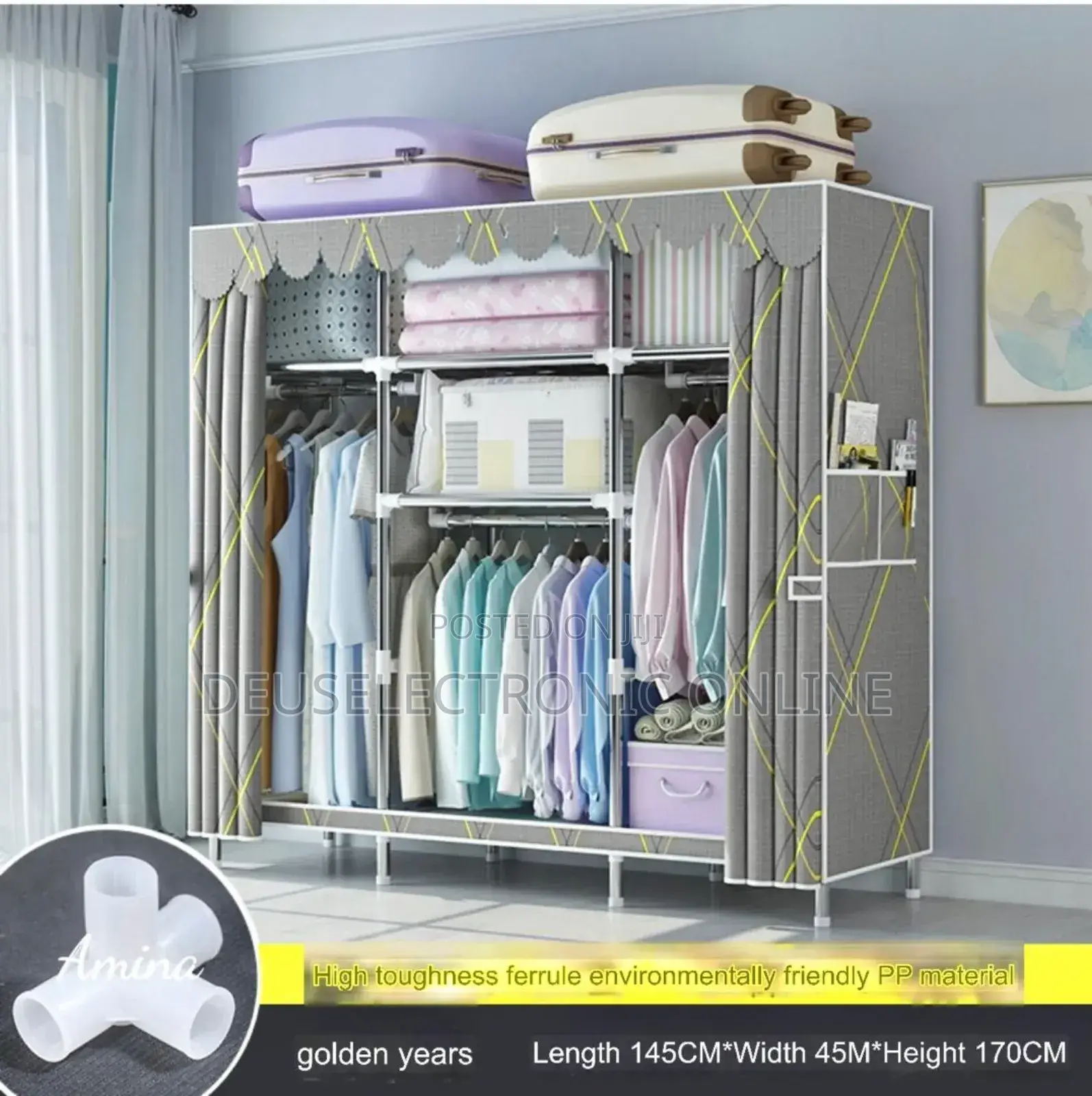 Storage Wardrobe 3 Door (Bomba Nenee)