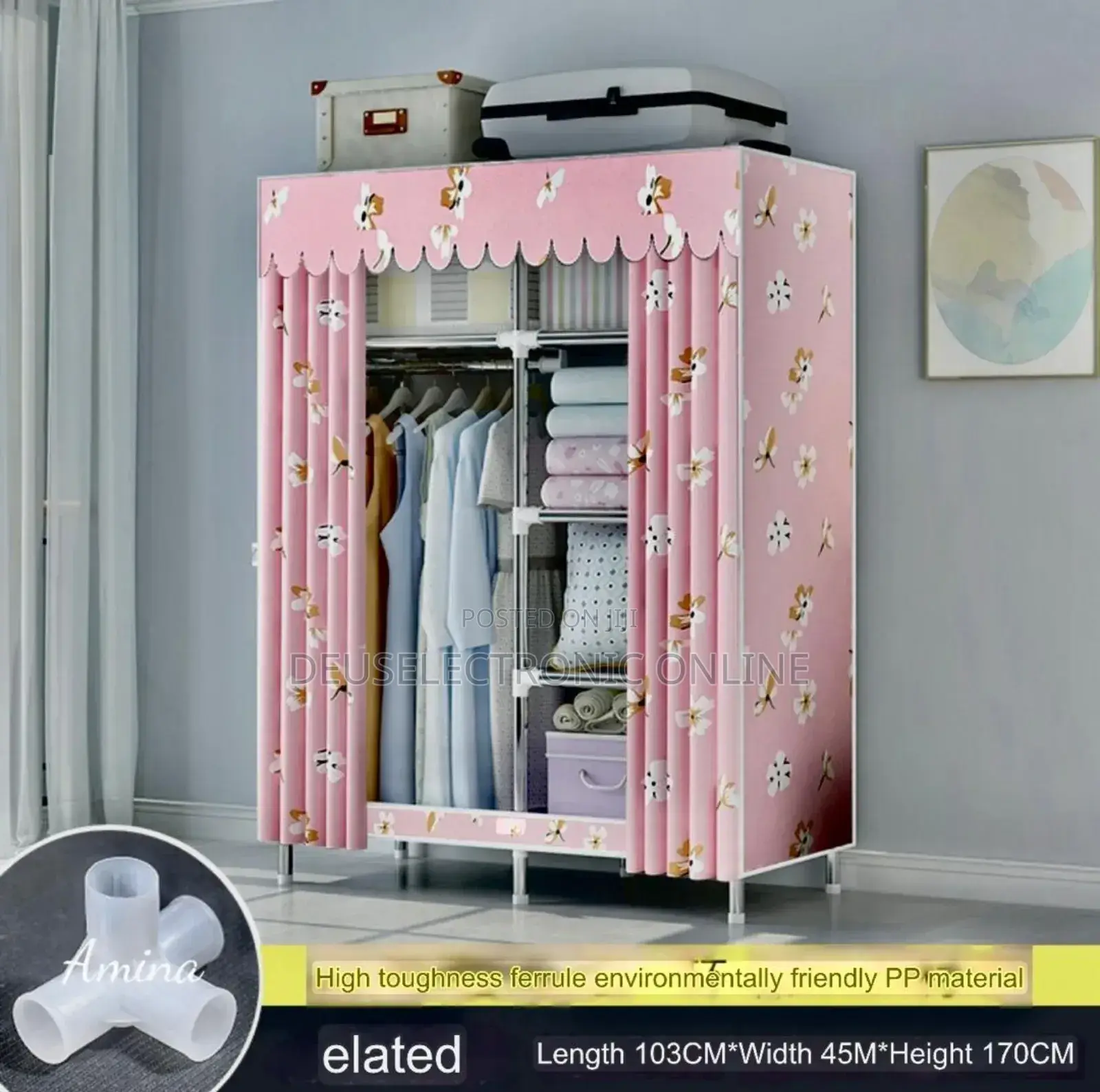 Storage Wardrobe 2 Door (Bomba Nenee)