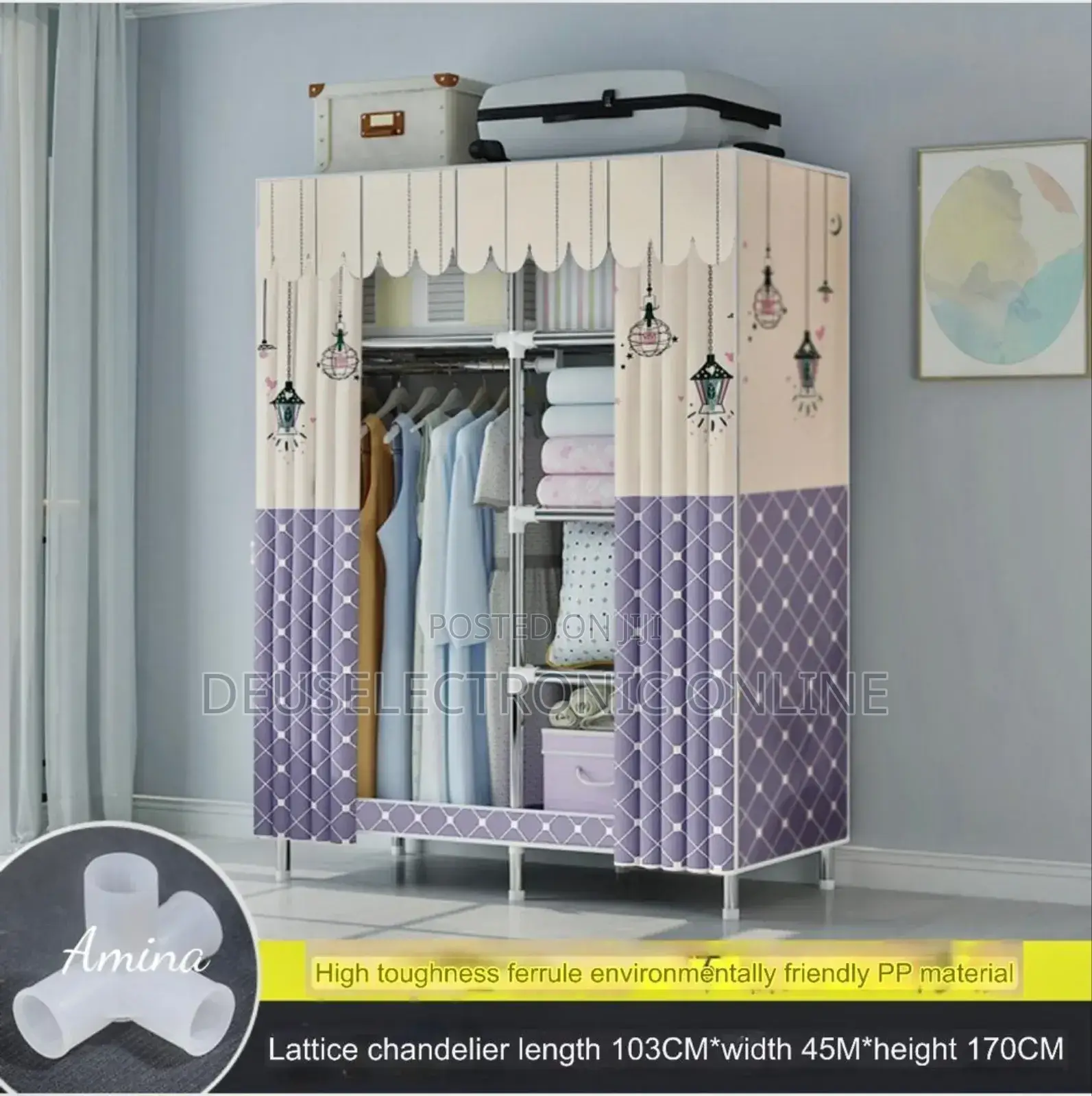 Storage Wardrobe 2 Door (Bomba Nenee)