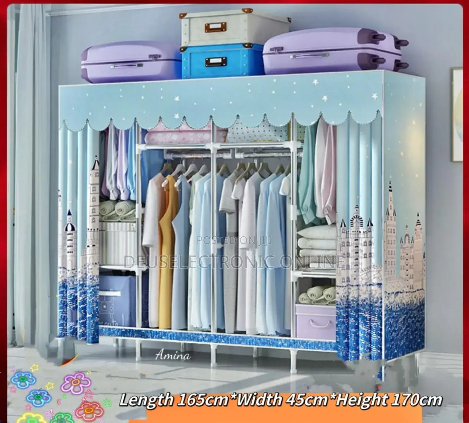Storage Wardrobe 4 (Door Bomba Nenee)