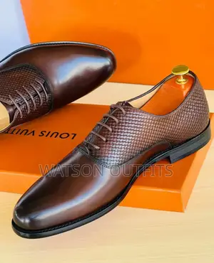 New Original Ferragamo Men Shoes/Moka Mpya