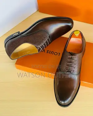 New Original Ferragamo Men Shoes/Moka Mpya