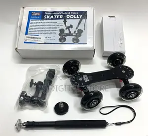 Vidpro Skater Dolly With Magic Arm and Extendable Handl